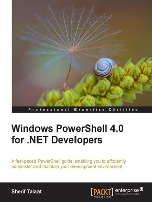 cover image of Windows PowerShell 4.0 for .NET Developers